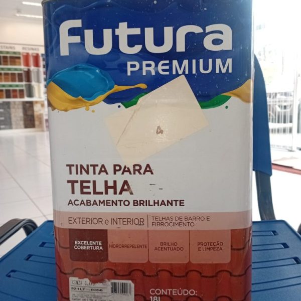 RESINA TELHA Resina para telha: Cinza claro